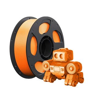 OEM Filamento De Pla, Forma S&oacute;lida, Alta Compatibilidad, 3 Kg, Naranja Vibrante