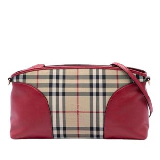Burberry Pre-owned Chichester Crossbody - - Pre-owned - Donna - Rosso - ONE SIZE