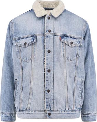 Levi's Jassen - Heren - Spijkerjassen - Blauw - XL - Katoen - Jassen
