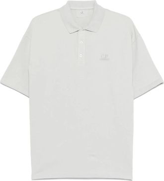 C.P. Company Blauw poloshirt met korte mouwen - Heren - Polos - Blauw - XL - Tops