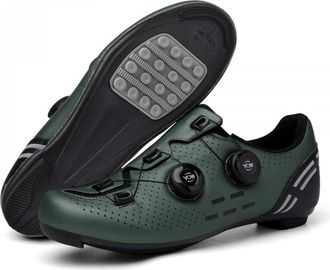 Generic Cycling Shoes for Mens Womens- Lightweight Indoor/Outdoor Bike Shoes with Rubber Sole, Anti-Slip and Breathable Mountain Bike Sneakers with Rotating L