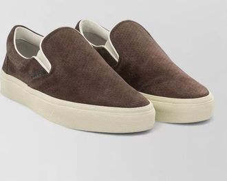 Tom Ford leather slip-on sneakers