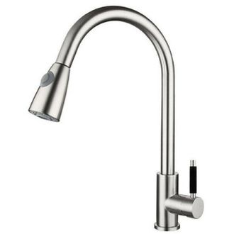Trade Shop Trade Shop - Miscelatore Rubinetto Lavello Cucina Getto Lavabo Con Doccetta Estraibile 59595