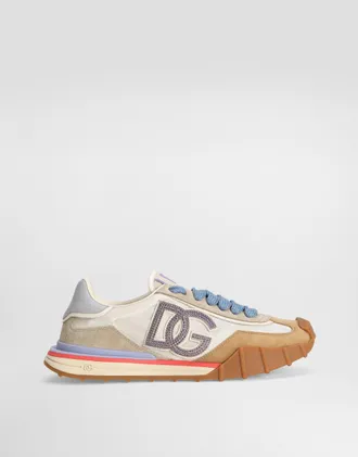 Dolce & Gabbana Dg Athletic Fabric Sneakers - Woman Sneakers Multicolor 36.5