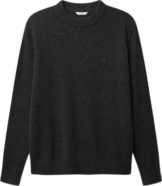 Gabba Tokota Element Aico LS Knit - Heren - Ronde hals truien - Grijs - L - Wol - Truien & Vesten