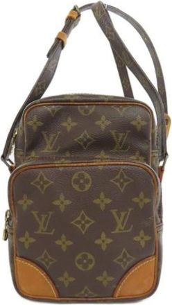 Louis Vuitton Pre-owned Cross Body Bags, female, Brown, Size: ONE SIZE Pre-owned Canvas louis-vuitton-bags