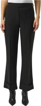 Joseph Ribkoff Zwarte Broek - Dames - Wijde Broeken - Zwart - XL - Broeken
