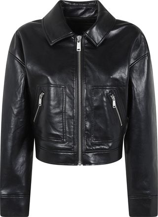 Anine Bing Jacket Recycled Leather Assan