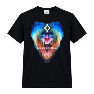 Marcelo Burlon F6Cmmath 131 Camiseta - Tops - Hombre - Negro - XL