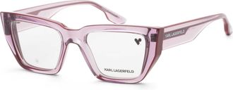 Karl Lagerfeld Womens 52 mm Pink Opticals