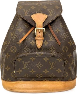 Louis Vuitton Brown Monogram Backpack (Pre-Owned)