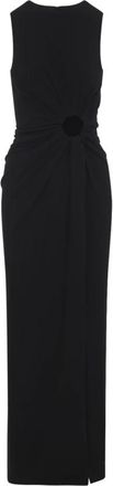 Sportmax Saletta Lange Jurk - Dames - Maxi kleedjes - Zwart - M - Kleedjes
