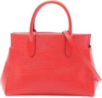 Louis Vuitton Pre-owned Handbags, female, Red, Size: ONE SIZE Pre-owned Vintage Epi Leather Handbag