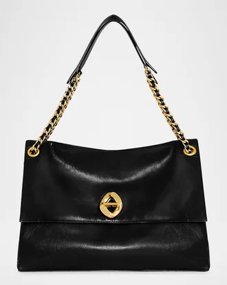 Jil Sander Womens Canvas Shopping Bag in Black