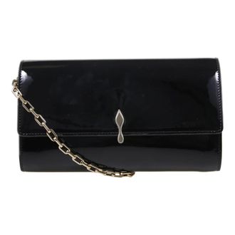 Christian Louboutin Bettina Wallet On A Chain - Bags - Mujer - Negro - ONE SIZE