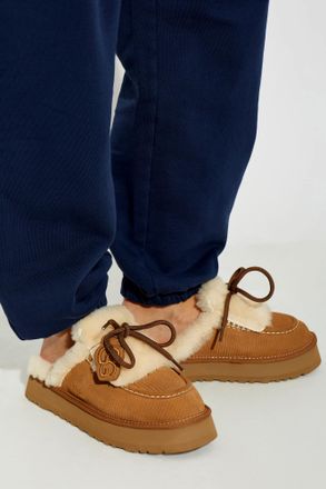 UGG Disquette Heritage Sliders, Womens, Brown