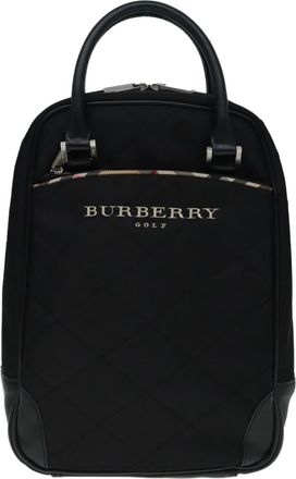 Burberry Black Synthetic Handbag (Pre-Owned)