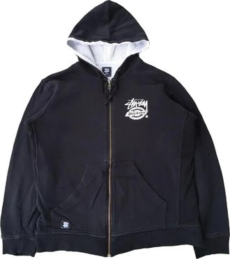 Stüssy x Dickies hoodie met rits - Zwart