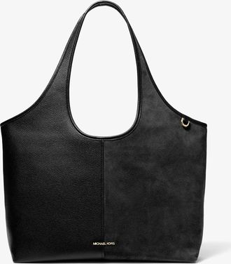 Michael Kors Henly Large Leather and Suede Tote Bag