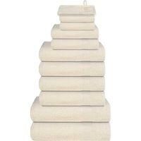 OEM Juego De Toallas De Tela Frogn De 12 Piezas, 360 G/m&sup2; - Crezuo