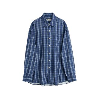 Our Legacy Borrowed Checked Chest-pocket Shirt