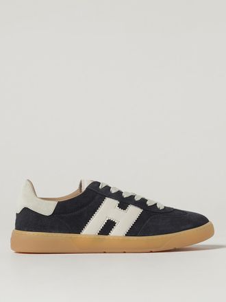 Hogan Sneaker Cool in pelle di vitello liscia e scamosciata con logo H