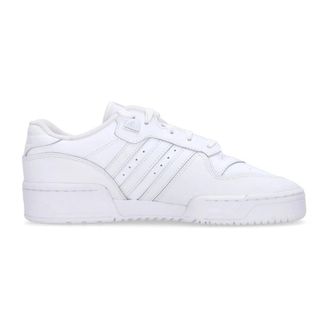 adidas Low Leather Sneaker Cloud White - Heren - Skateschoenen - Wit - 40 2/3 EU - Leer - Fitness