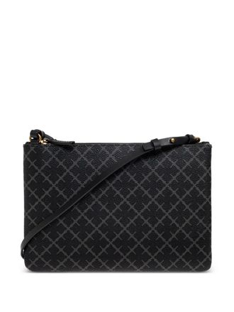 By Malene Birger Ivy patterned crossbody bag - Black