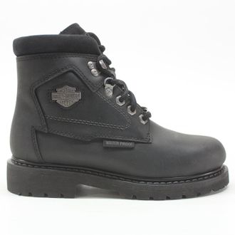 Harley-Davidson Harley Davidson Bedon Leather Womens Boots - Black - Size:UK 7.5