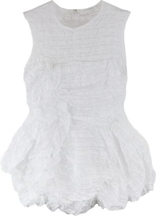 Cecilie Bahnsen Top Gianna - Bianco