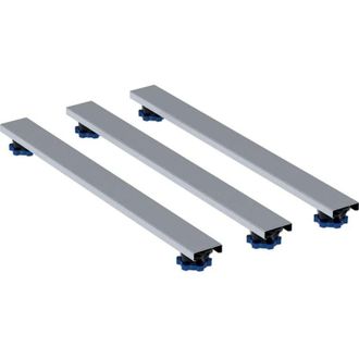 Keramag Geberit Duschwannenfu&szlig;-set F Steinharz-modelle 800mm H&ouml;he 90-210mm