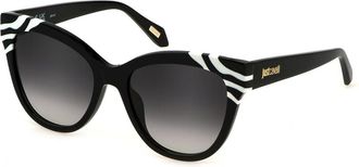 Just Cavalli SJC043V 0981 Womens Sunglasses Black Size 55