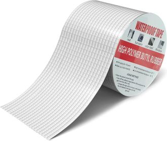 OEM Cinta Adhesiva Impermeable De 10 Cm X 10 M, Tira De Sellado De Butilo De Aluminio, Tira De Sellado Autoadhesiva, Tira De Sellado Para Techos