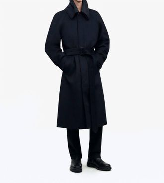 Tiger Of Sweden Lonnie Coat In Light Ink