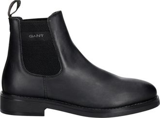 GANT Prepdale - Heren - Schoenen - Zwart - Maat: 46 EU Leer