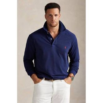 Ralph Lauren regular polo donkerblauw