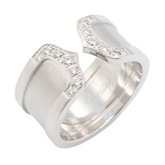 Cartier Clear White Gold White Gold (18K) Band Ring (Pre-Owned)