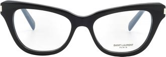 Saint Laurent Demo Cat Eye Ladies Eyeglasses SL 472 001 52