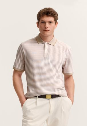 Bugatti Herren Polo shirt Modern Fit van een katoenmix