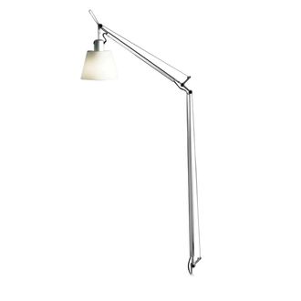 Artemide Tolomeo Basculante Lettura, Body, Schirm aus Satin