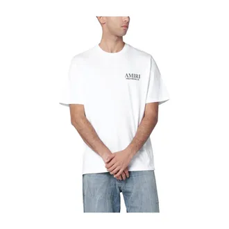 Amiri Hombre, Camisetas, Blanco, Talla: S