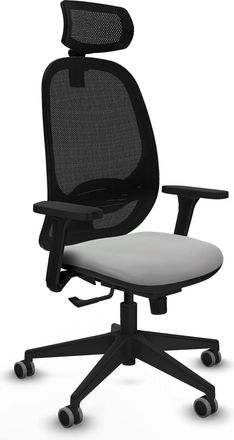 Piqueras y Crespo Sedia Da Ufficio Piqueras Y Crespo Cilanco Nero Pelle Rete