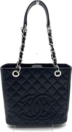 Chanel Grained Calfskin Tote Bag (Pre-Owned)