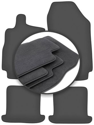 OEM Alfombrillas Premium Para Renault Megane Iii Cabrio (2008-2015)
