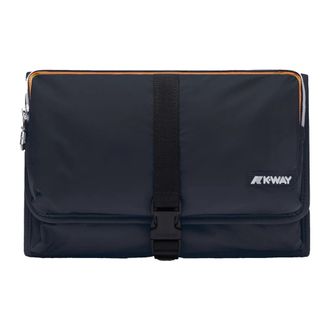 K-Way Reville Beauty Case - Dames - Toilettassen - Blauw - ONE Size - Polyester - Tassen
