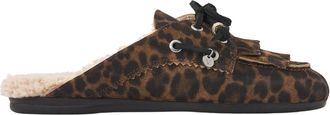 VIA VAI June Jutta Mule - Dames - Slip ons - Bruin - 38 EU - Su&egrave;de - Schoenen