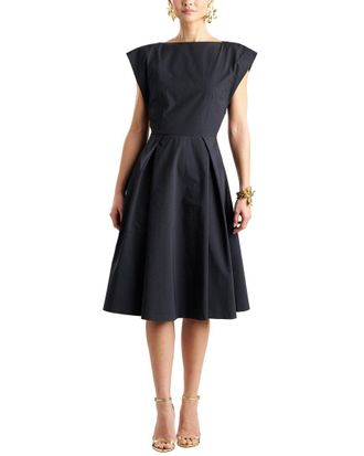 Natori Tech Taffeta Fit & Flare Dress