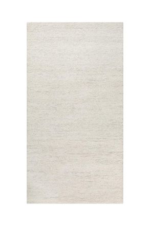 Wecon Home Alfombra de pura lana tufting a mano beige 70x140