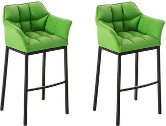 Clp Clp - Set De 2 Taburetes Damaso Verde Negro