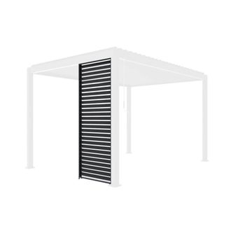 Sweeek Persianas de aluminio 1m, antracita
